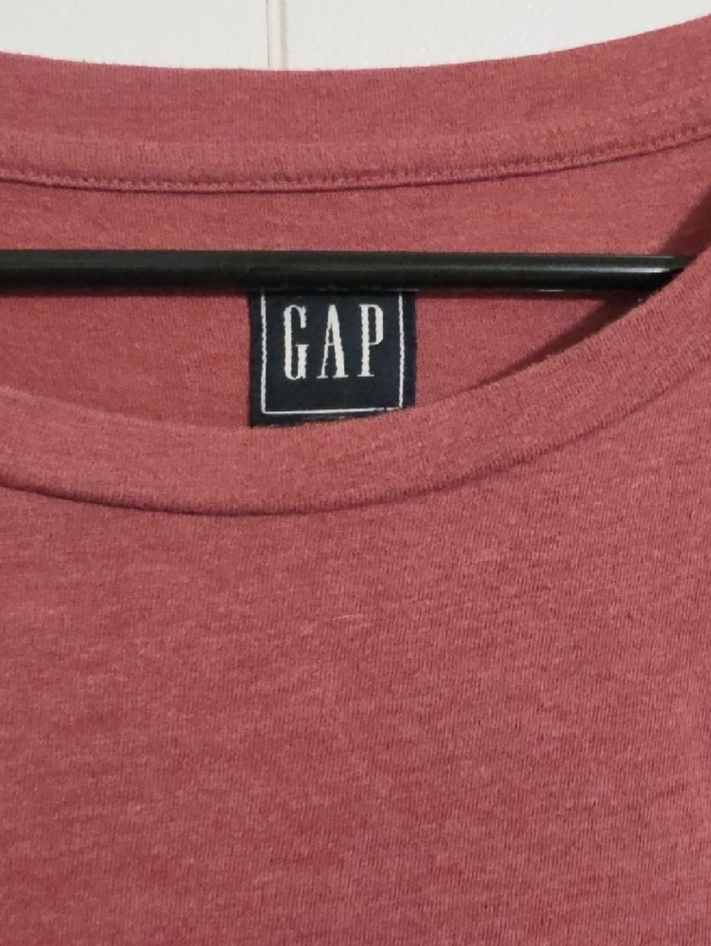 GAP Short Sleeve Tiered Dress - Mauve Rose - Picture 2 of 4